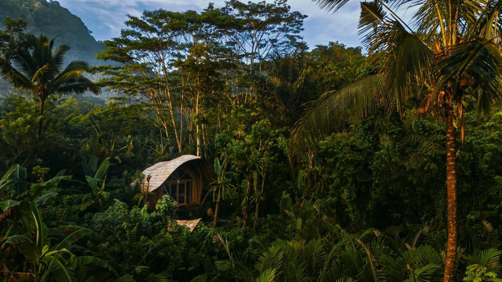Villa Arcada Bali Bamboo House Sidemen  Exterior foto