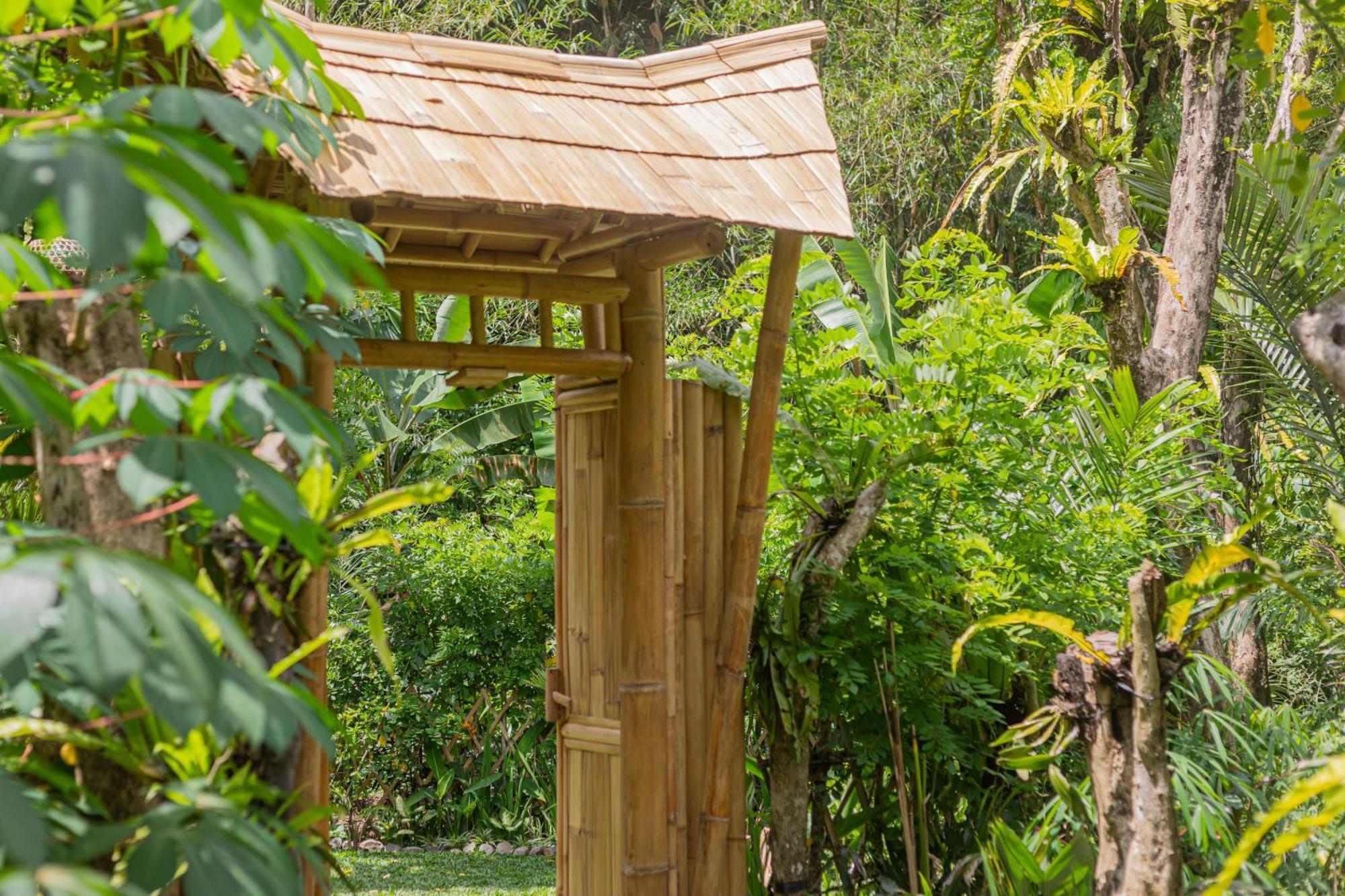 Villa Arcada Bali Bamboo House Sidemen  Exterior foto