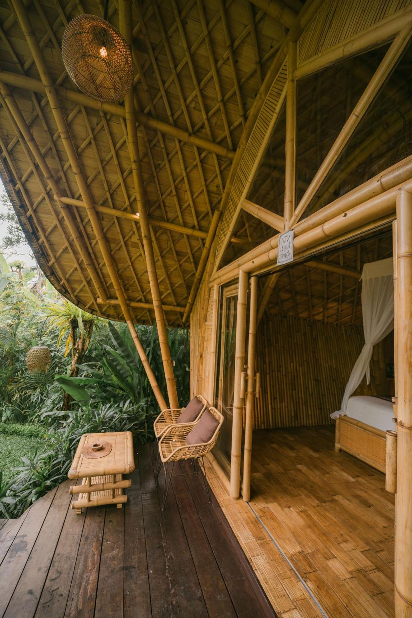 Villa Arcada Bali Bamboo House Sidemen  Exterior foto