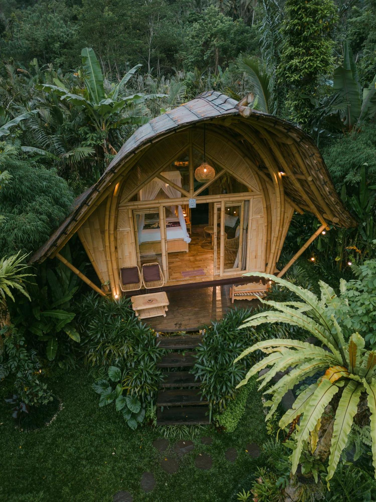 Villa Arcada Bali Bamboo House Sidemen  Exterior foto