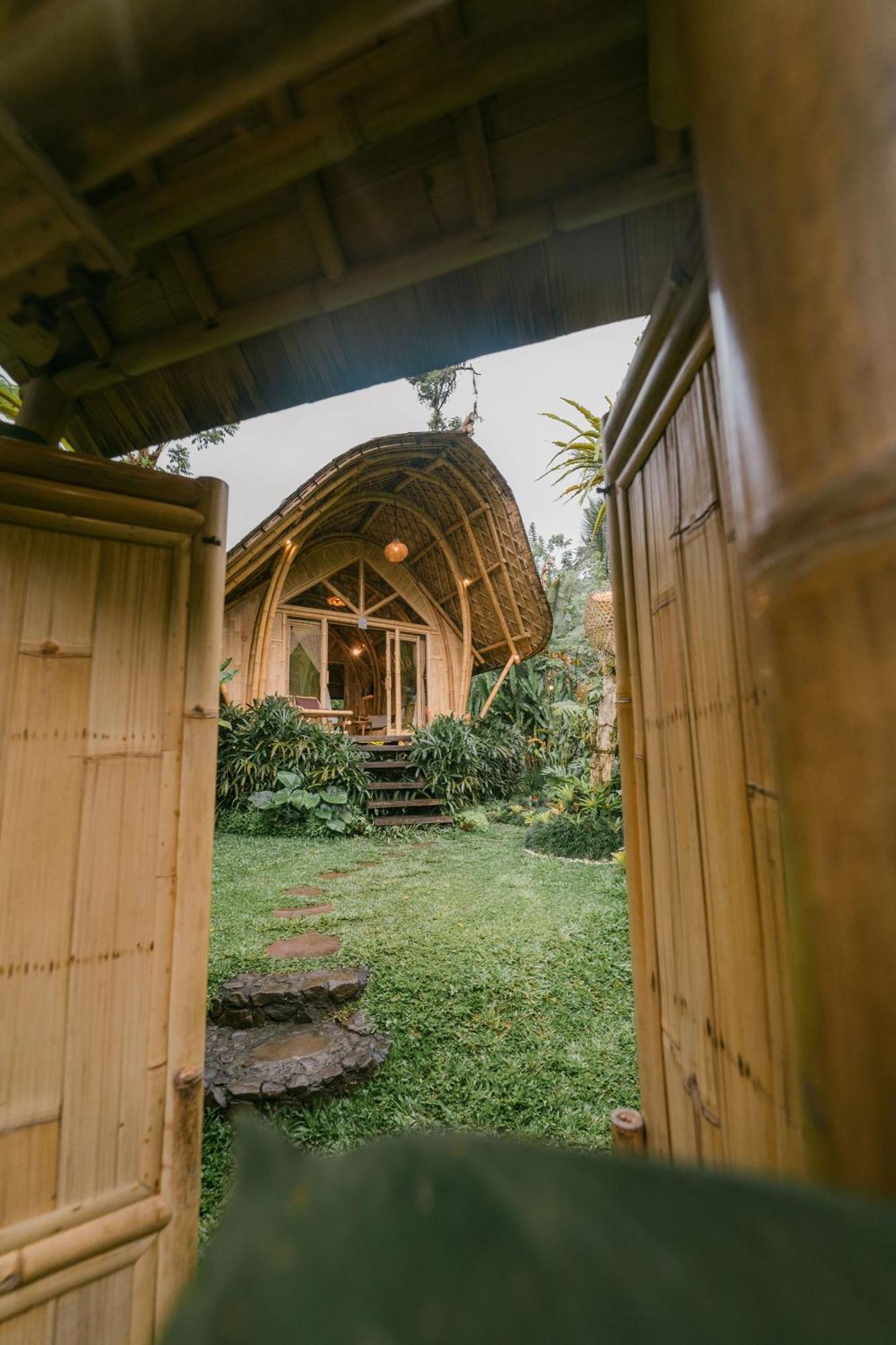 Villa Arcada Bali Bamboo House Sidemen  Exterior foto