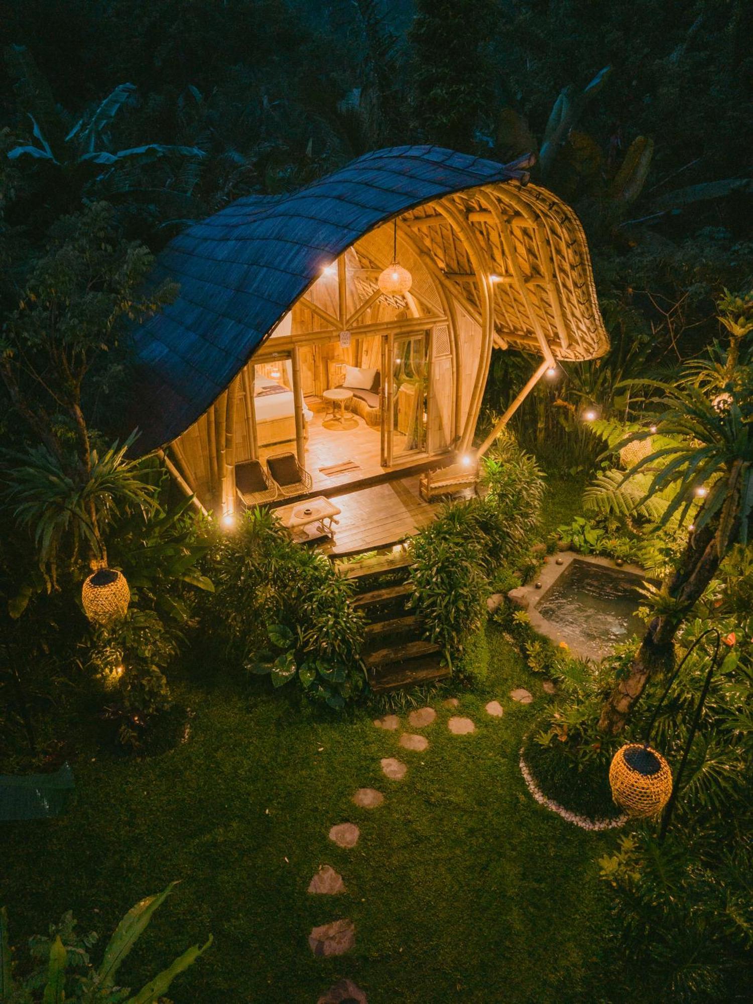 Villa Arcada Bali Bamboo House Sidemen  Exterior foto