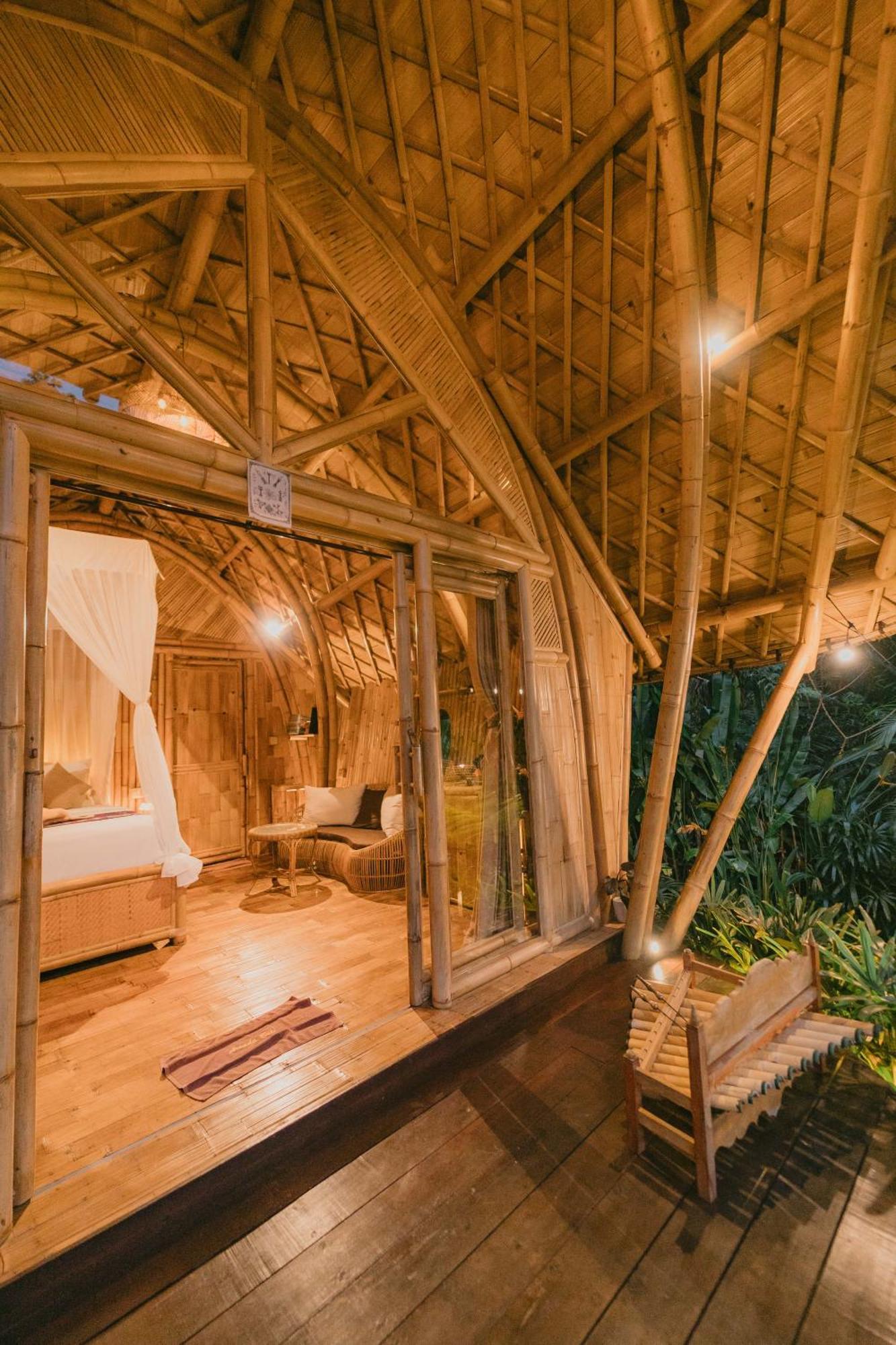 Villa Arcada Bali Bamboo House Sidemen  Exterior foto