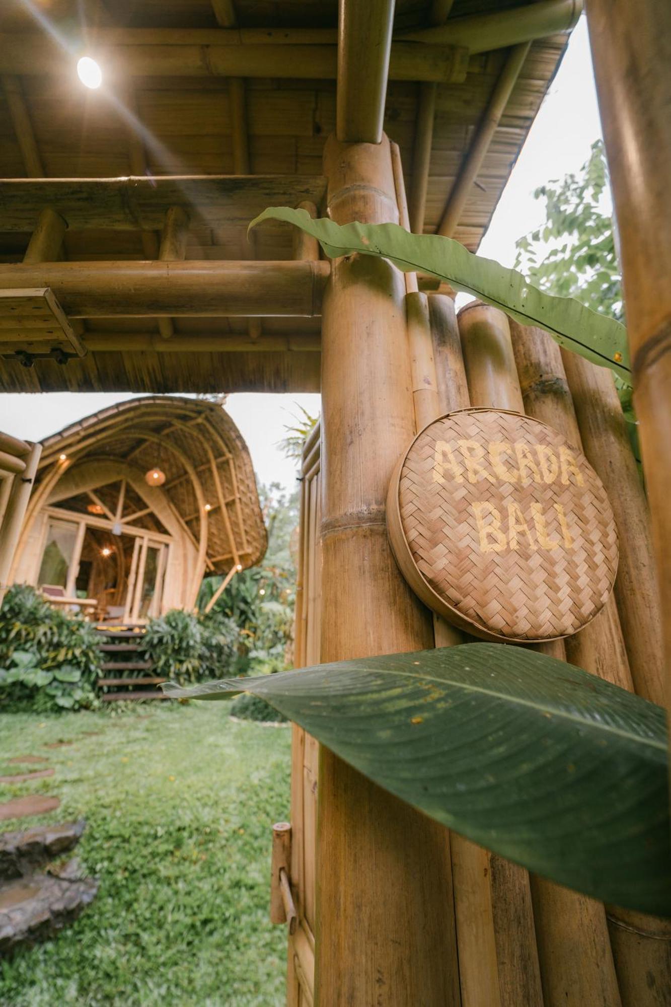 Villa Arcada Bali Bamboo House Sidemen  Exterior foto