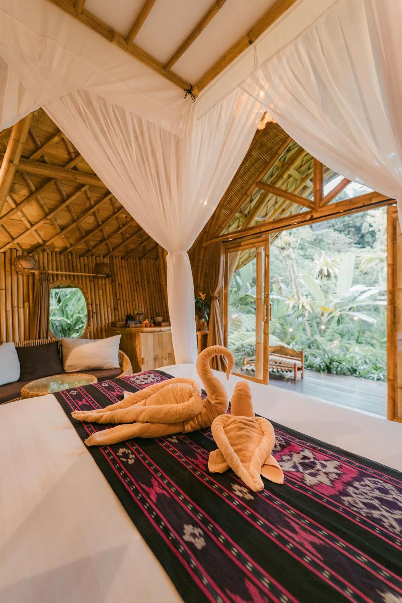 Villa Arcada Bali Bamboo House Sidemen  Exterior foto