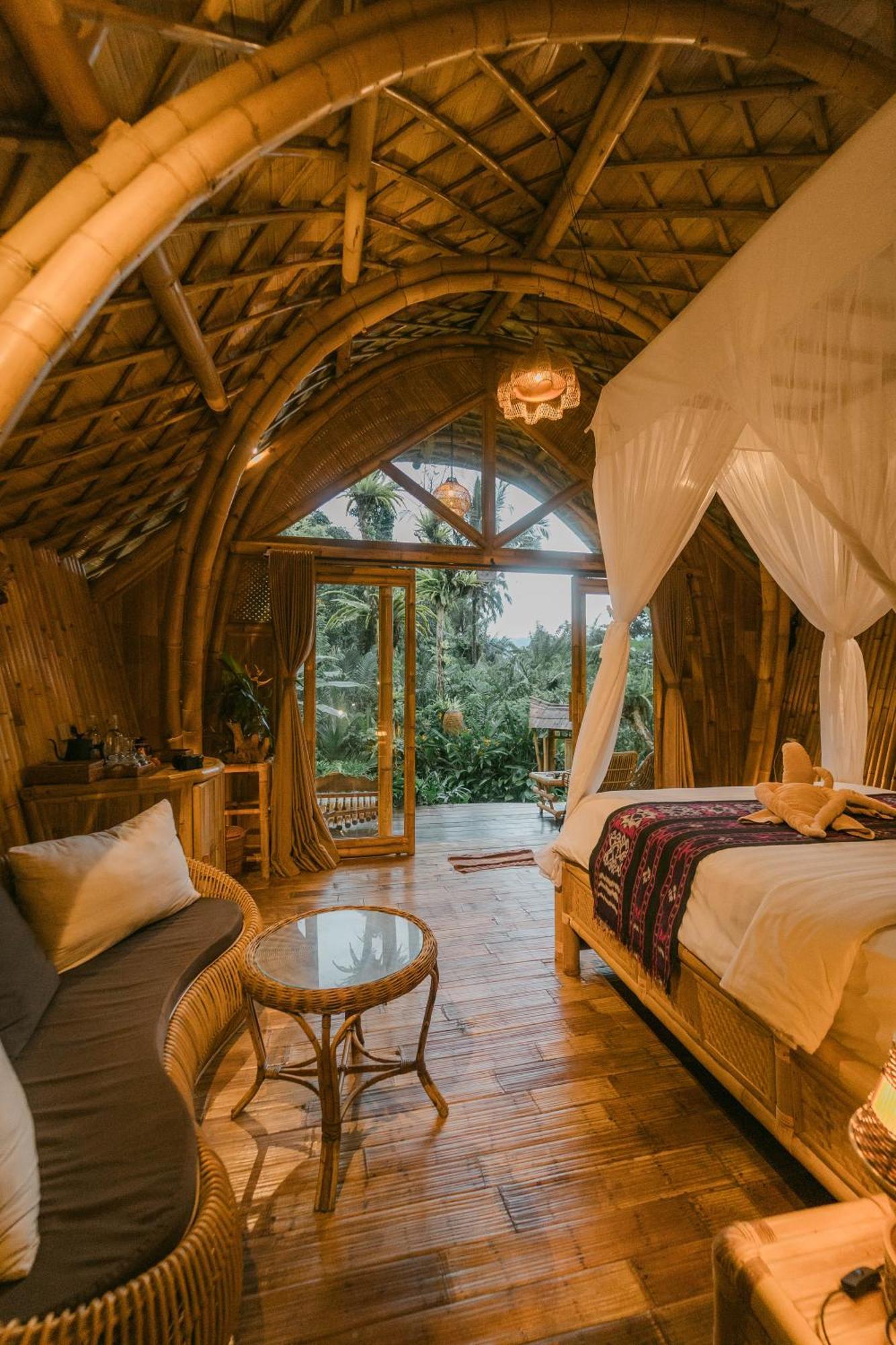 Villa Arcada Bali Bamboo House Sidemen  Exterior foto