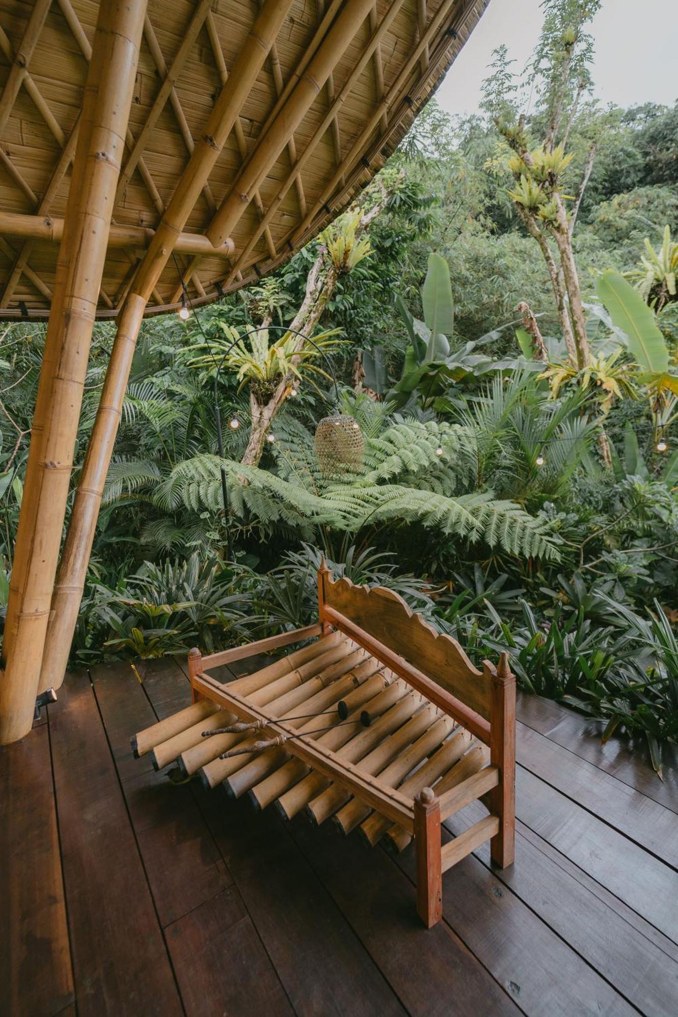Villa Arcada Bali Bamboo House Sidemen  Exterior foto