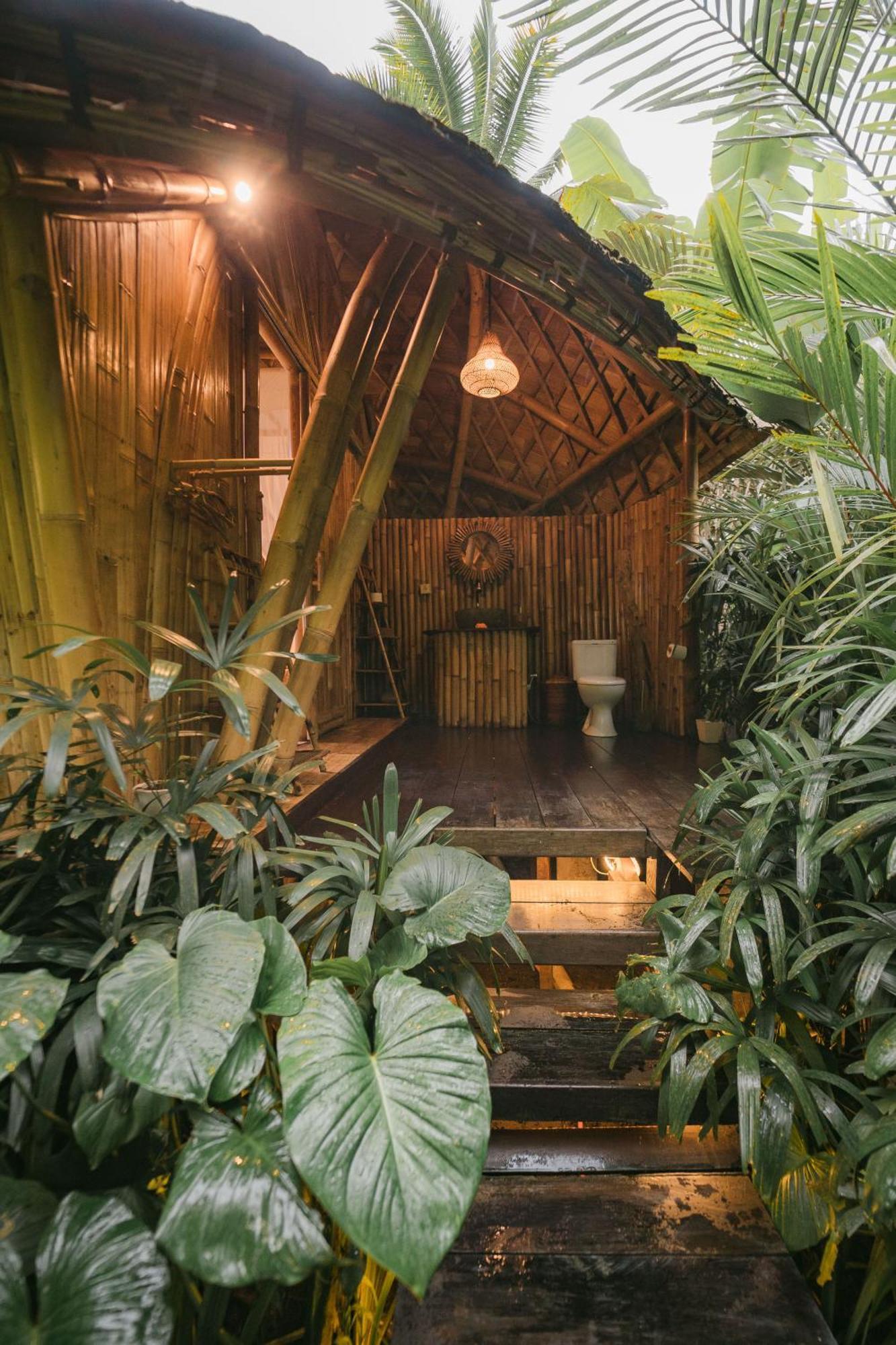 Villa Arcada Bali Bamboo House Sidemen  Exterior foto