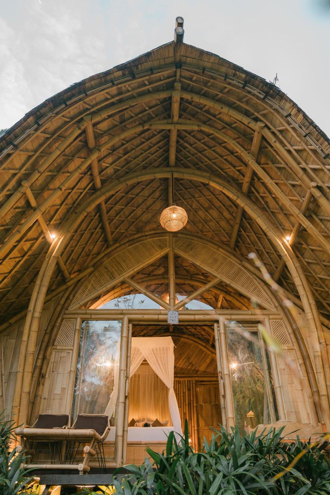 Villa Arcada Bali Bamboo House Sidemen  Exterior foto