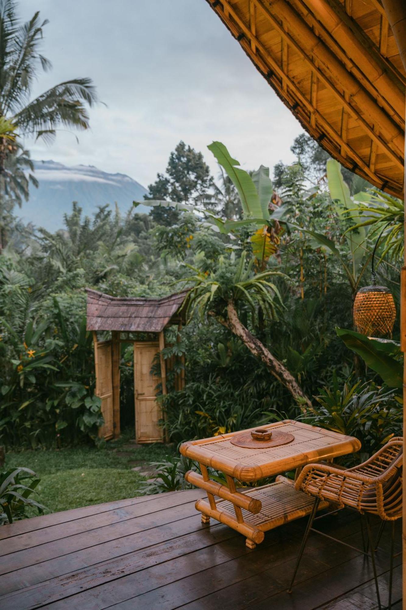 Villa Arcada Bali Bamboo House Sidemen  Exterior foto