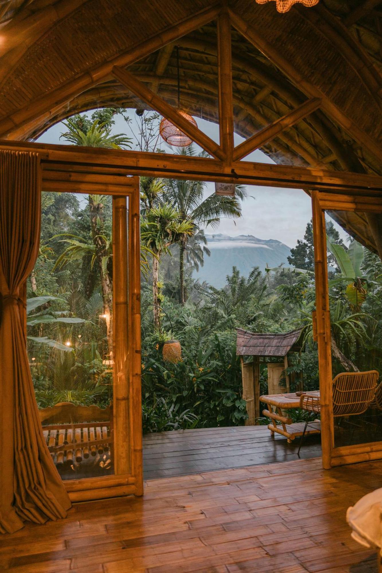 Villa Arcada Bali Bamboo House Sidemen  Exterior foto