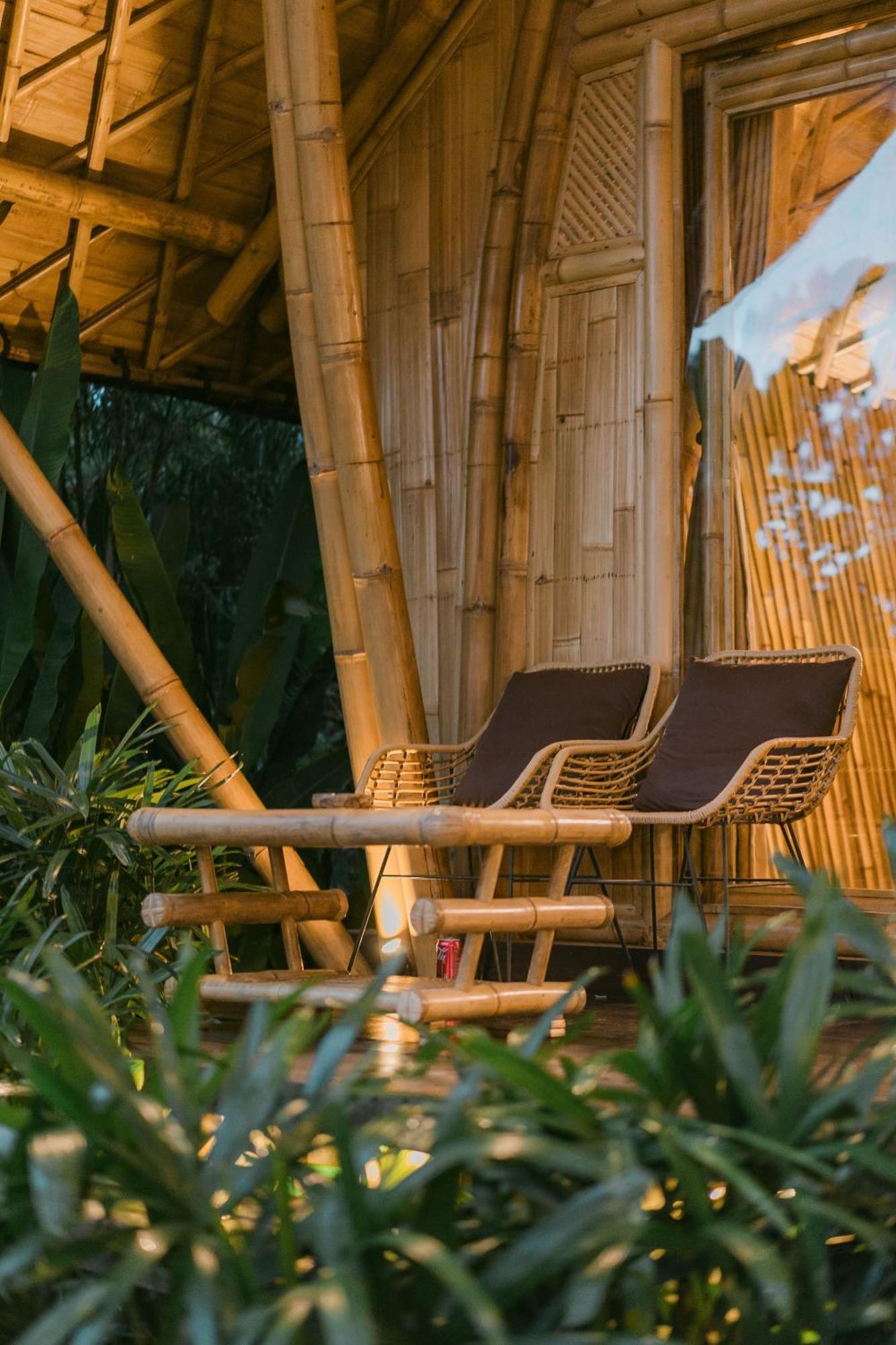 Villa Arcada Bali Bamboo House Sidemen  Exterior foto