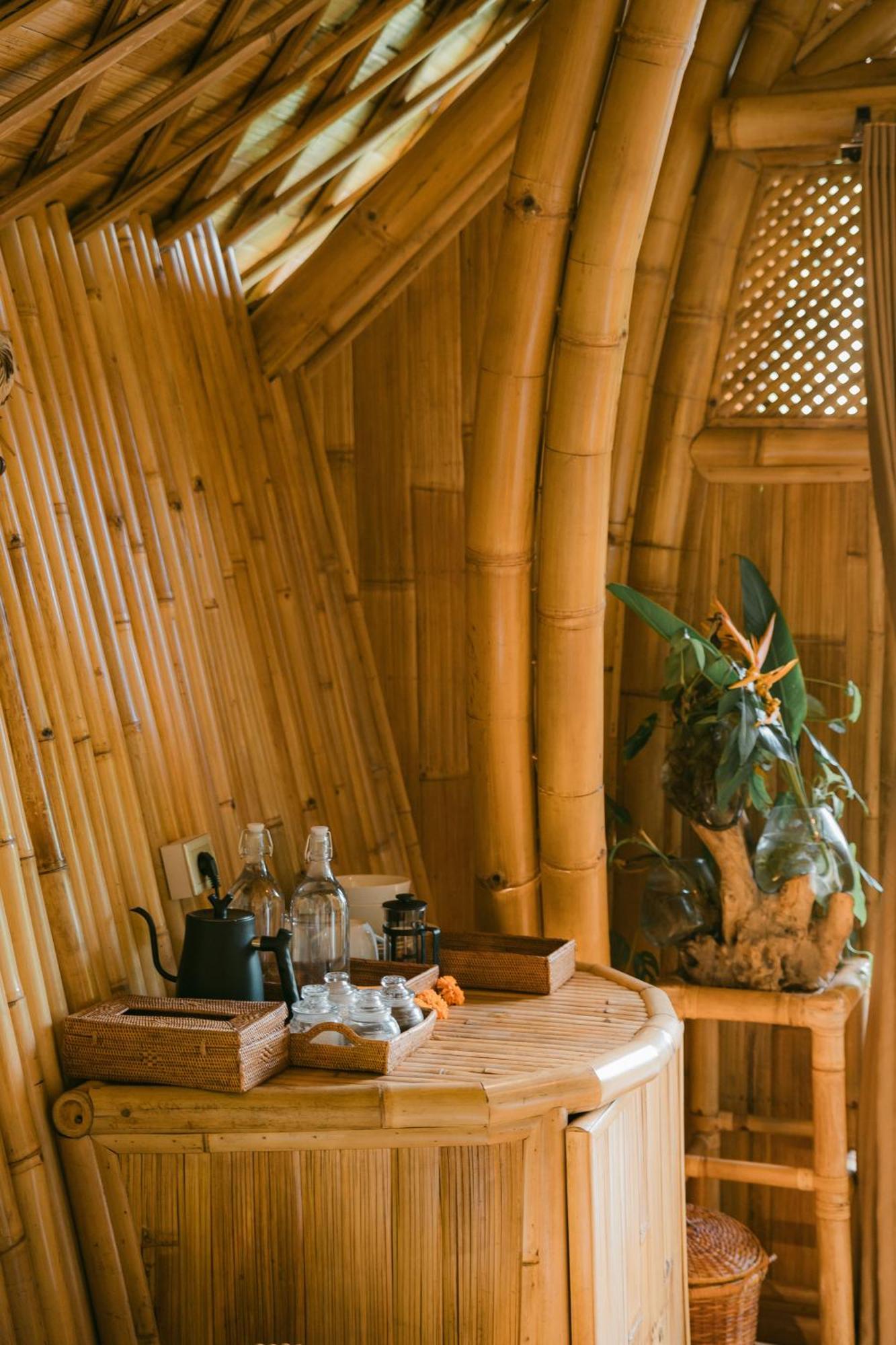 Villa Arcada Bali Bamboo House Sidemen  Exterior foto