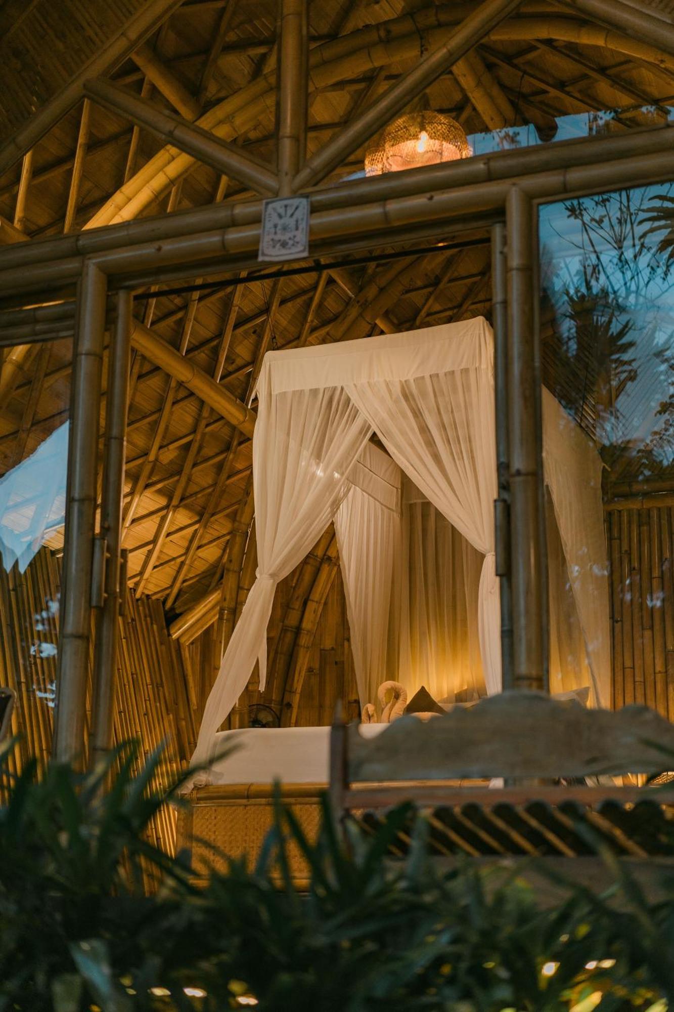 Villa Arcada Bali Bamboo House Sidemen  Exterior foto