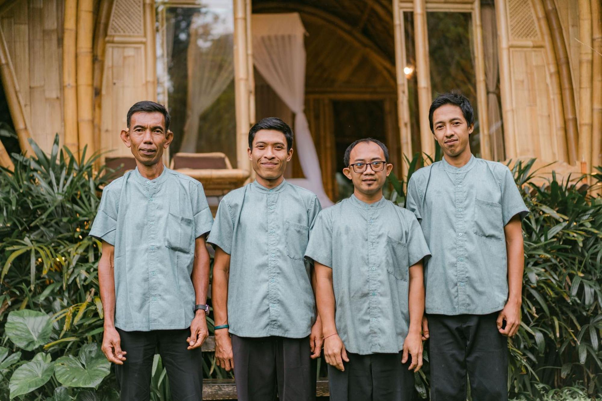 Villa Arcada Bali Bamboo House Sidemen  Exterior foto