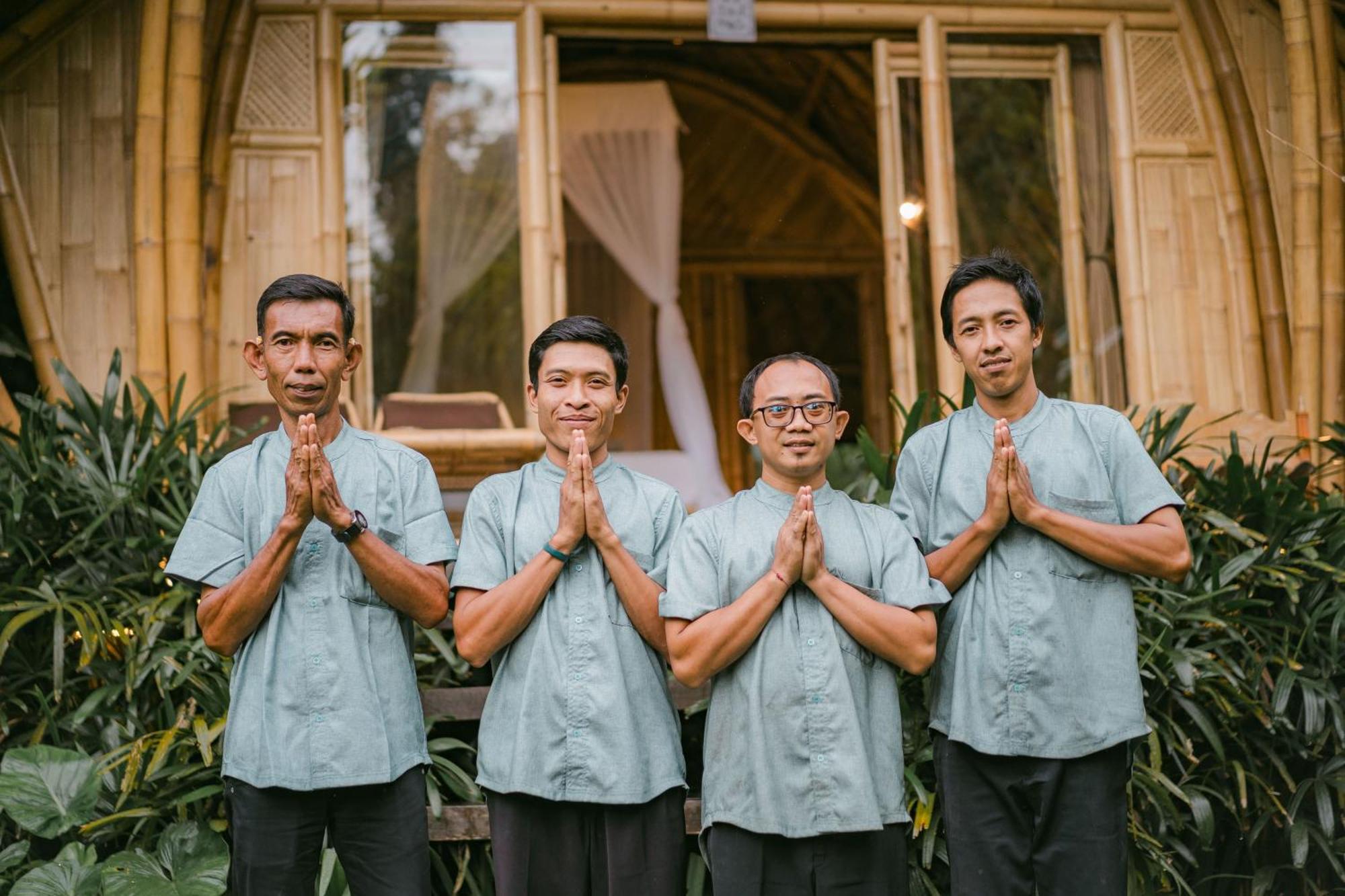 Villa Arcada Bali Bamboo House Sidemen  Exterior foto