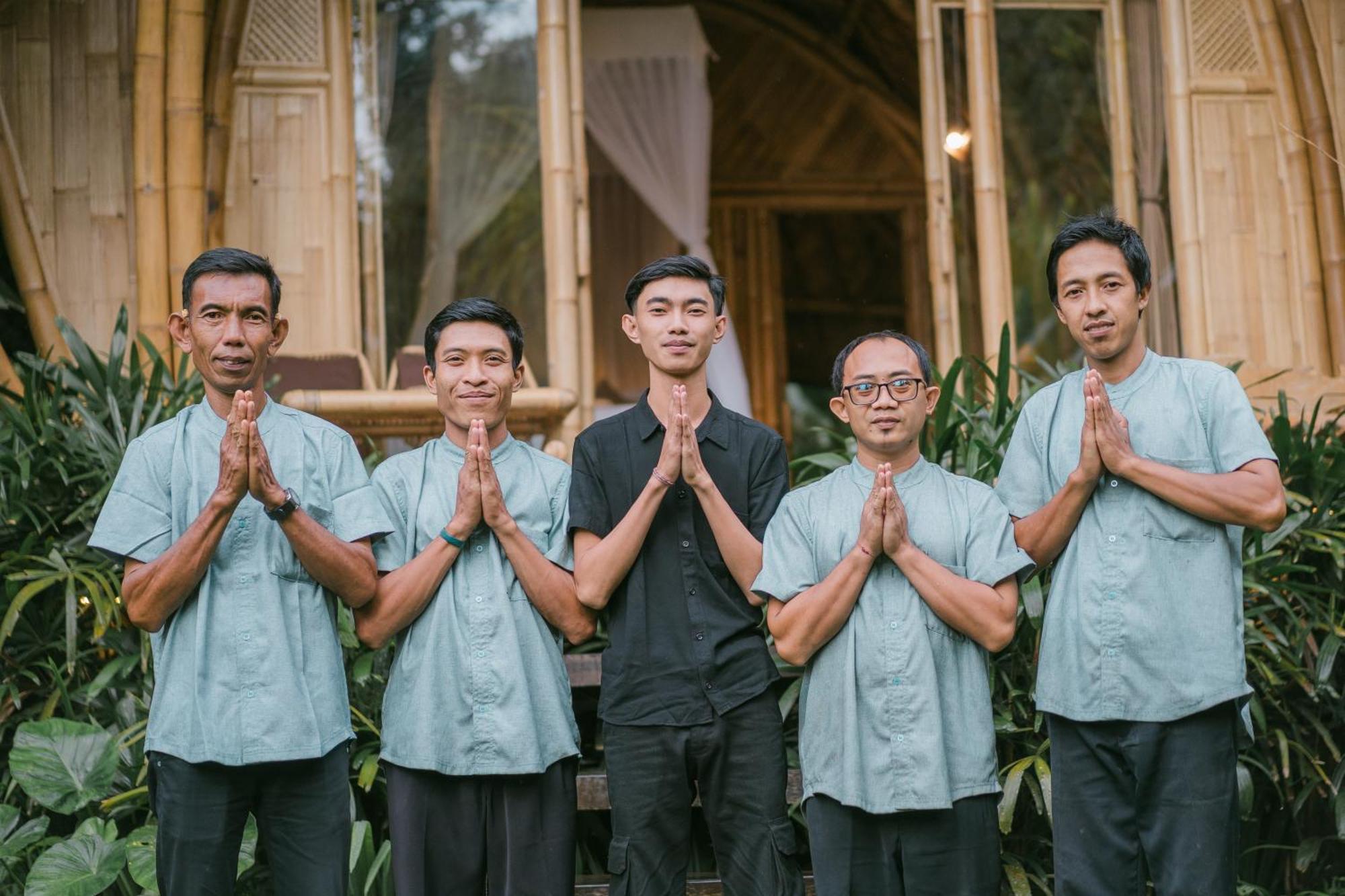 Villa Arcada Bali Bamboo House Sidemen  Exterior foto